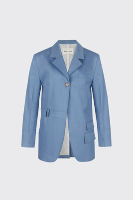 [60% OFF] Light blue oversized trousers blazer
