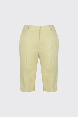 [RESTOCKED | 60% OFF] Lemon cuffed slim-fit shorts